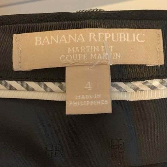 Banana Republic dress pant, mens tailoring details, mid rise, straight leg, EUC - Picture 6 of 16